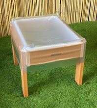 Load image into Gallery viewer, KSO-S2720CL Kids&#39; Station Outdoor Sand/Water Table, Semi-Clear Pan w/Drain