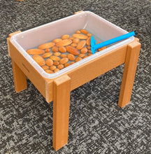 Load image into Gallery viewer, KSO-S2720CL Kids&#39; Station Outdoor Sand/Water Table, Semi-Clear Pan w/Drain